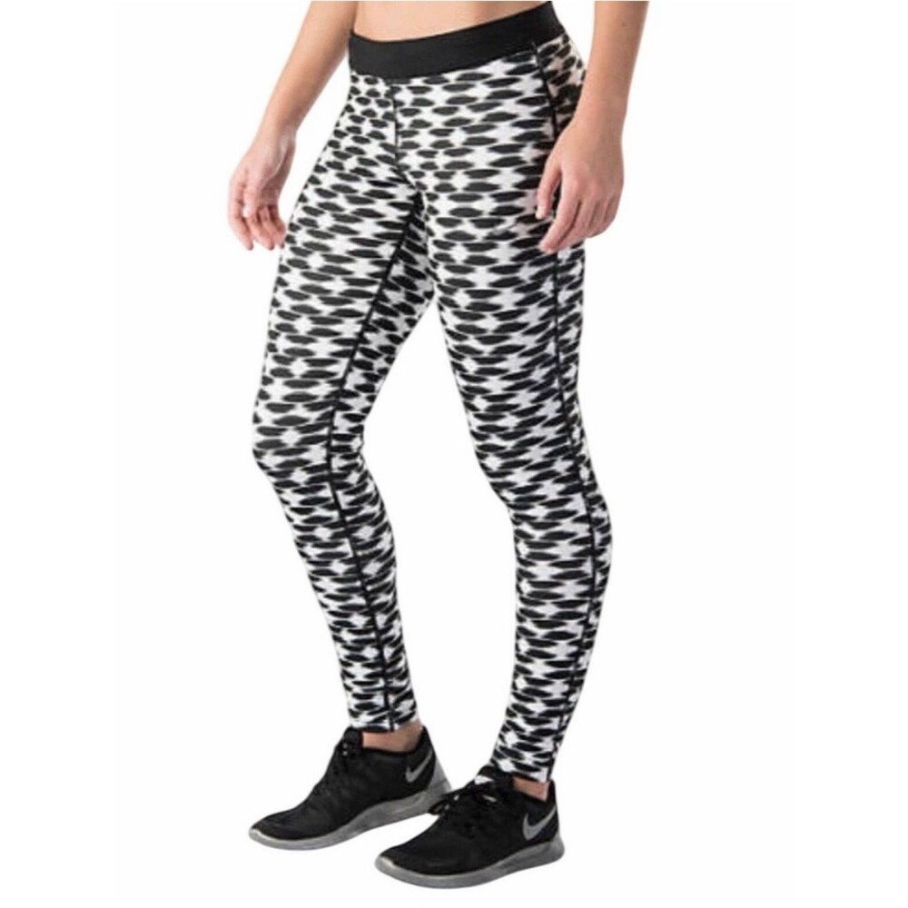 Nike Dri-FIT Run Fast Live Fearless Printed Running Leggings Womenâs Medium